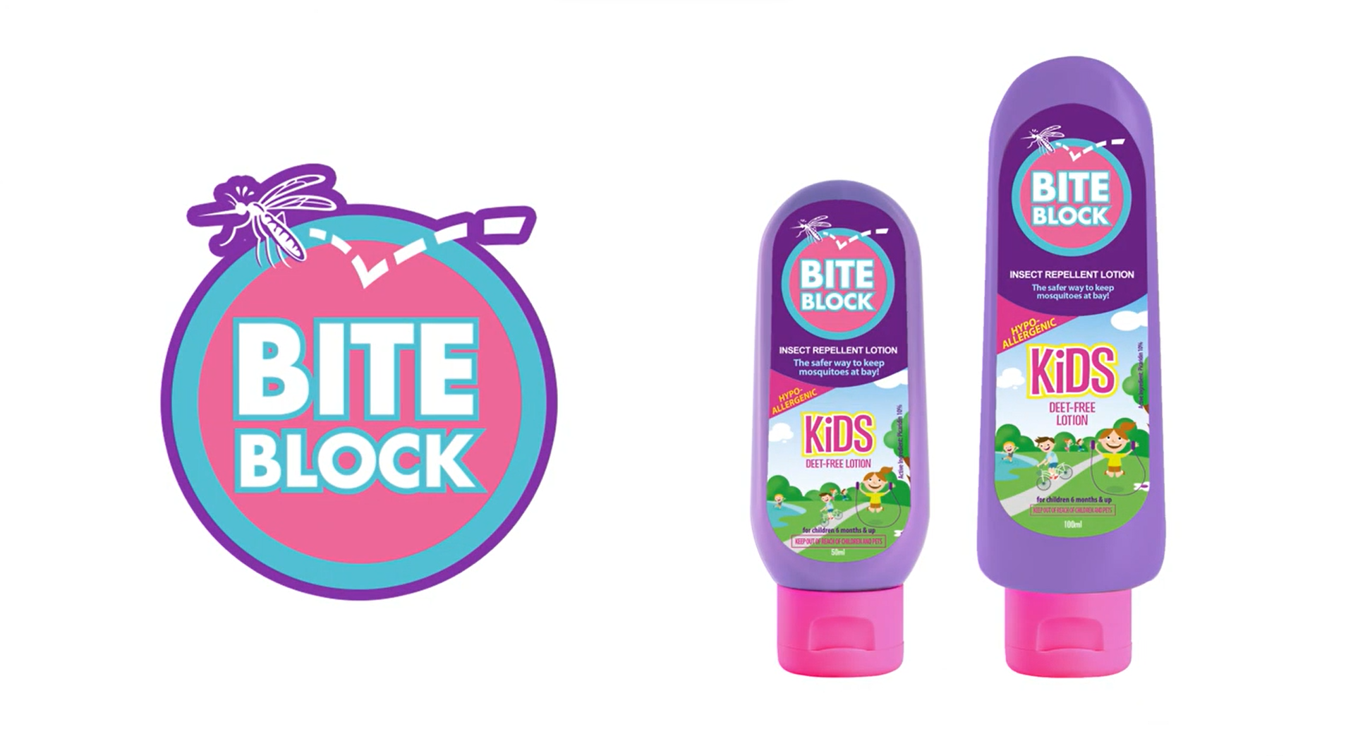 Load video: Is your insect repellent safe? Bite Block is both DEET-free and hypoallergenic, specially formulated to be mild on the skin yet effective in repelling pesky mosquitoes.