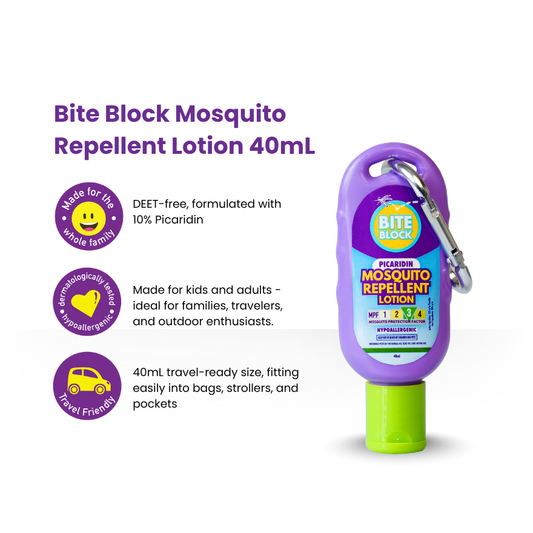 Bite Block Mosquito Repellent Lotion 40mL Bite Block Protect
