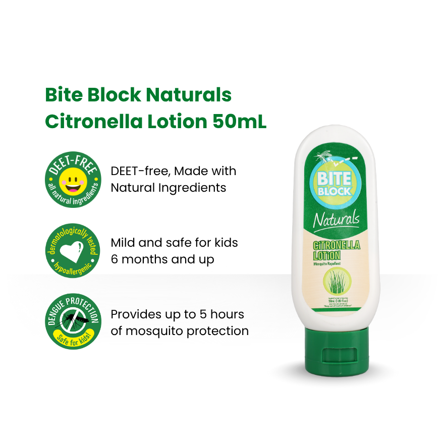Bite Block Naturals Citronella Lotion 50mL Bite Block