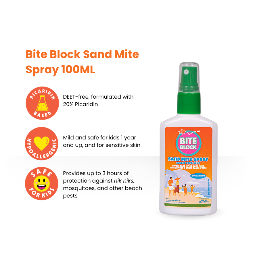Bite Block Sand Mite Spray 100mL Bite Block
