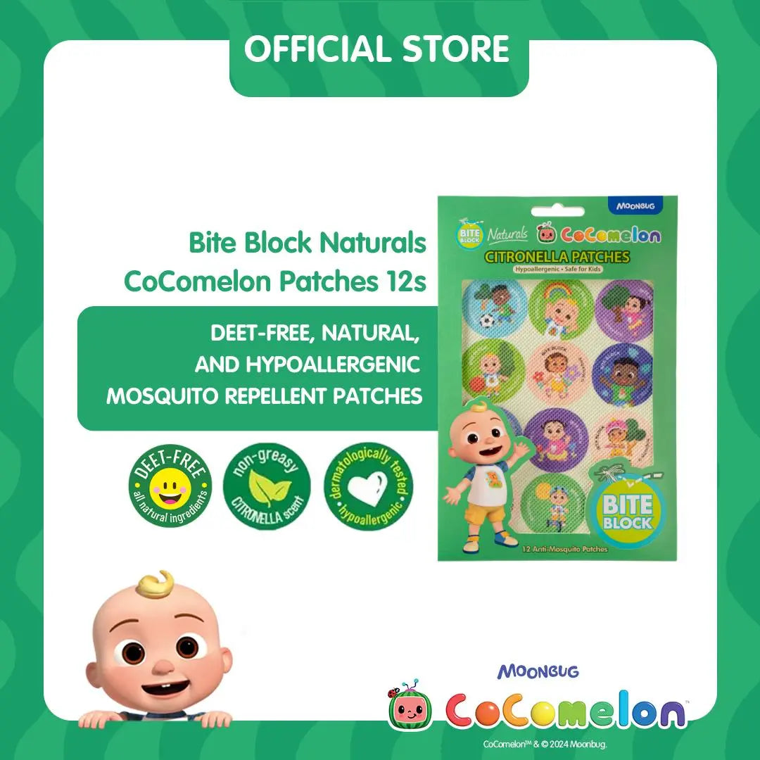 Bite Block CoComelon Patches 12s