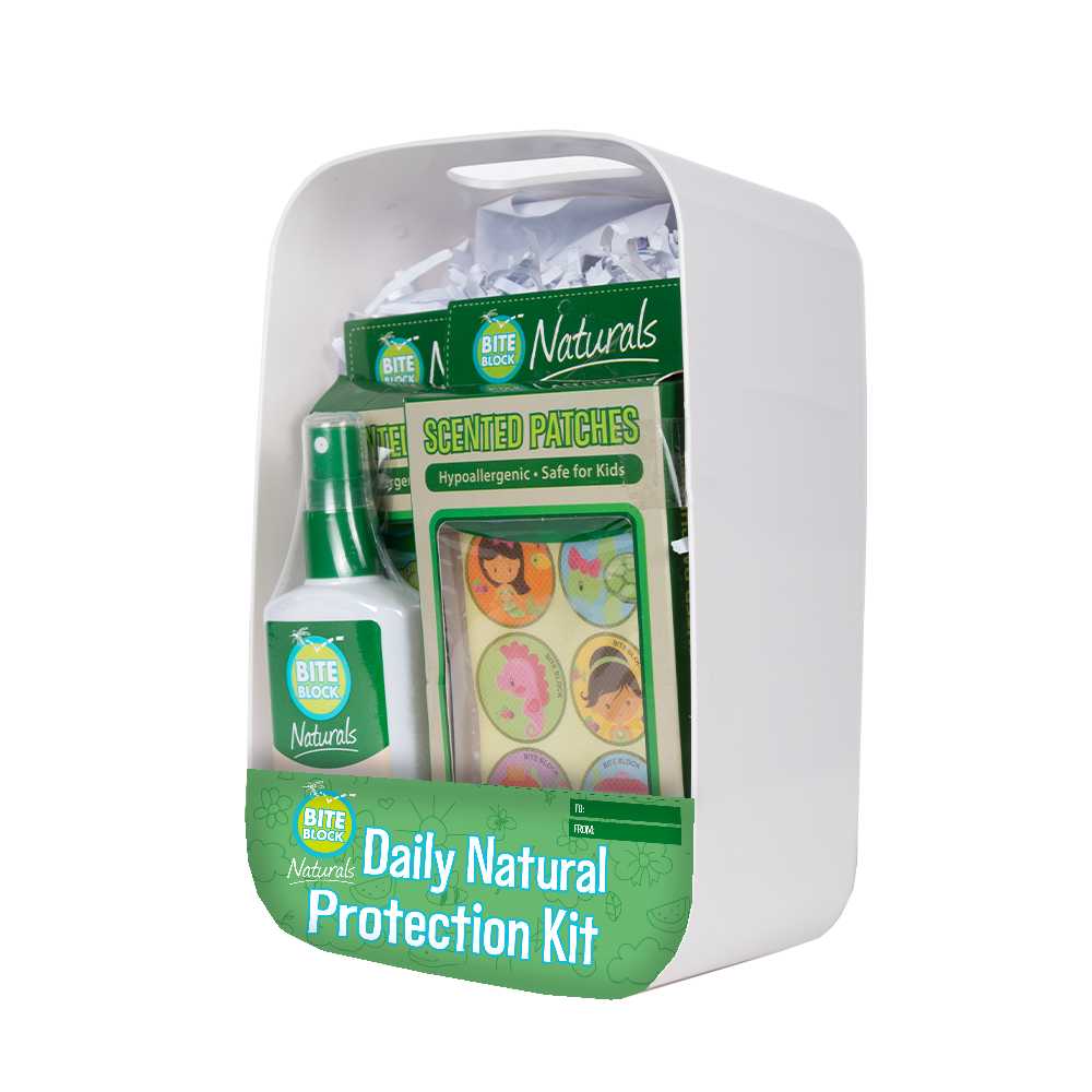 Bite Block Daily Natural Protection Kit