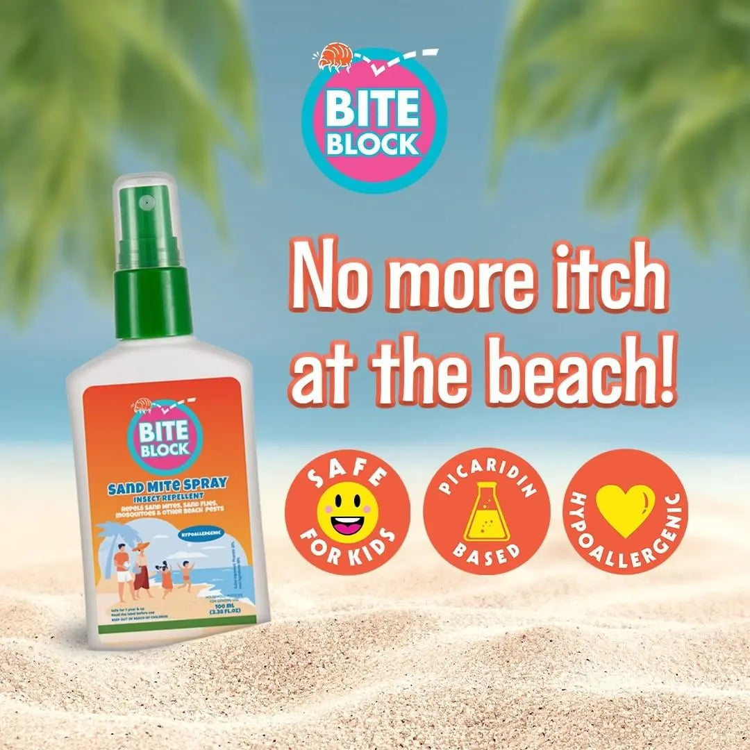 Bite Block Sand Mite Spray 100mL | Have a Bite Free Beach Day β Bite ...