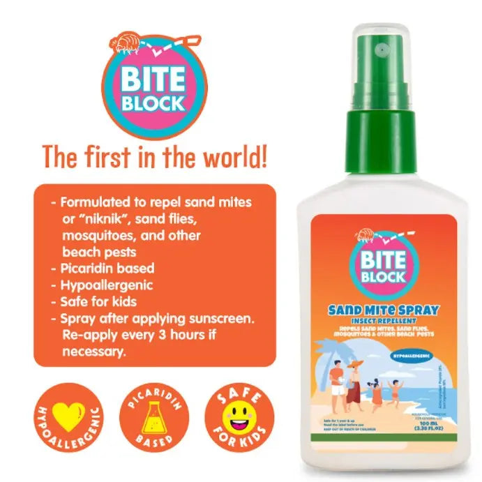 Bite Block Sand Mite Spray 100mL